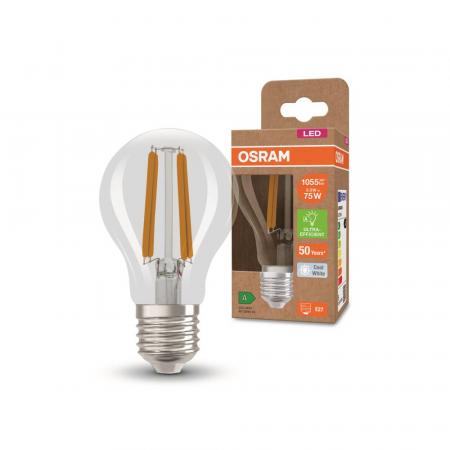 OSRAM E27 besonders effiziente LED Lampe 7,2W wie 100W 4000K neutralweißes Licht - beste Energie Effizienz Klasse