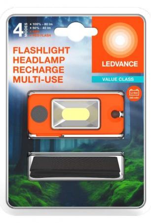 Ledvance LED Akku Stirnlampe FLASHLIGHT Camping