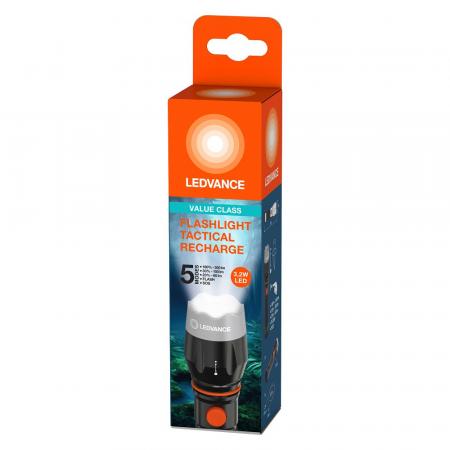 Ledvance LED Akku Taschenlampe FLASHLIGHT SPOTLIGHT TACTICAL