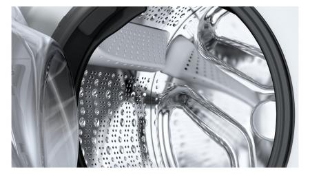 BOSCH Waschmaschine 9kg Frontlader 1400U AquaStop WGB244040 in Weiß EEK A mit Iron Assist Home Connect