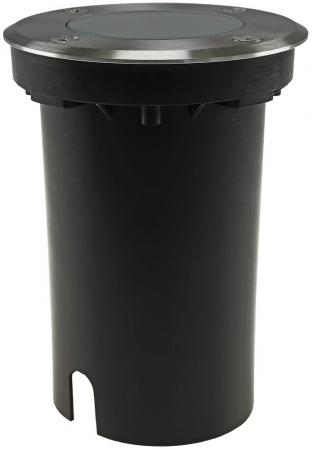 ChiliTec Bodenleuchte "BEL Uni R" ØxT 11x14cm, IP65, GU10 Fassung, rund