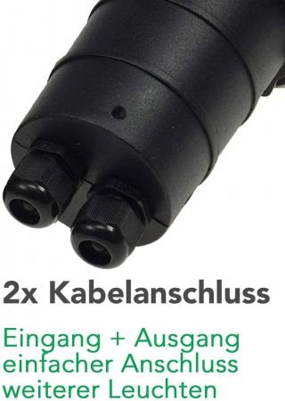 ChiliTec Bodenleuchte "BEL Uni R" ØxT 11x14cm, IP65, GU10 Fassung, rund