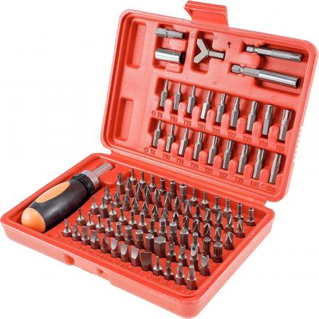 ChiliTec Bitsatz "Multi Box 101" 100 Bits und Ratschen-Schraubendreher