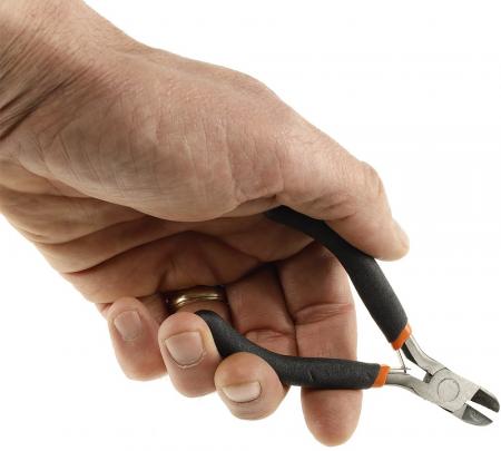 ChiliTec Elektroniker-Seitenschneider "Technik" mit Feder, isoliert , 127mm