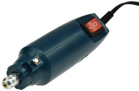 ChiliTec Mini-Bohrmaschine "Drill-Power V2" 12V= 12.000UpM, 63-teilig, viel Zubehör