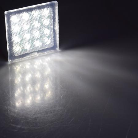 ChiliTec LED Pflasterstein "BRIKX 10" neutralweiß 10x10x7cm, 130lm, IP67, 230V