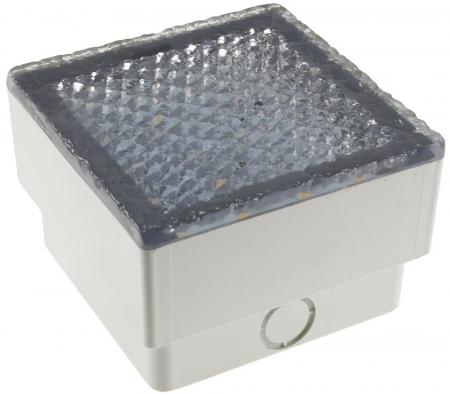 ChiliTec LED Pflasterstein "BRIKX 10" warmweiß 10x10x7cm, 120lm, IP67, 230V