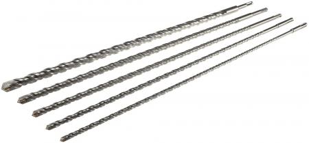 ChiliTec SDS-PLUS Schlagbohrerset, 60cm 8-10-12-16-20mm Ø