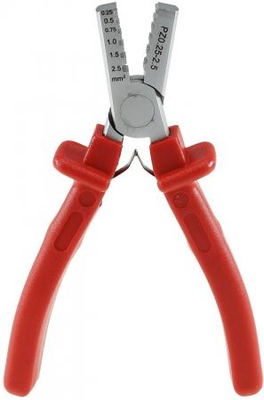 ChiliTec Presszange für Aderendhülsen 0,25-2,5mm²