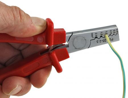 ChiliTec Presszange für Aderendhülsen 0,25-2,5mm²
