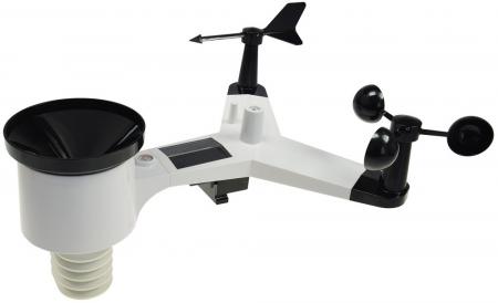 ChiliTec Digitale Funk-Wetterstation "CTW-902 Wi" Luftfeuchte, Wind & Regen, WiFi