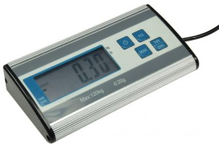 ChiliTec Paketwaage / Versandwaage "CT PW-120" 0,2-120kg, 27x27cm Edelstahl-Platte