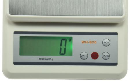 ChiliTec Präzisionswaage Zählfunktion "CT PW-10" 0-10kg, ±1g, 21x15x4,5cm