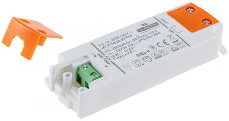ChiliTec LED-Trafo "CT-SL20" SlimLine 0,5-20W Ein 180-264V, Aus 12V= Konstantspannung