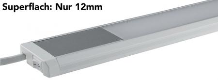 60cm ChiliTec LED Unterbauleuchte "Comprido 600" 230V, 10W, 1280lm, 3000K warmweiß