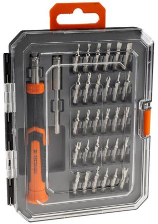 ChiliTec Präzisions-Schraubendreher Bit-Set 30 Bits, Schraubendreher-Griff, Verlänge