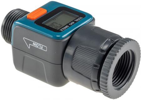 ChiliTec Digitaler Wasserzähler "CT-WZ4" mit Adapter 1" & 3/4", IPx6