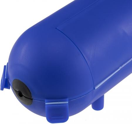 ChiliTec Kabelschutzbox für Aussen IP44 XL für CEE, LxØ 365x90mm, Blau
