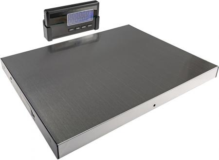 ChiliTec Paketwaage / Versandwaage "CT PW-100rf" 0,1-100kg, ±10g,38x30cm Edelstahl Platte