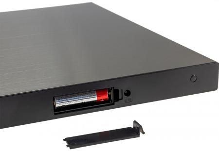 ChiliTec Paketwaage / Versandwaage "CT PW-100rf" 0,1-100kg, ±10g,38x30cm Edelstahl Platte