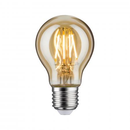 Paulmann 5079 Bundle E27 3xLED Filament Lampen 4,7W wie 40W gold 2500K extra warmweißes Licht