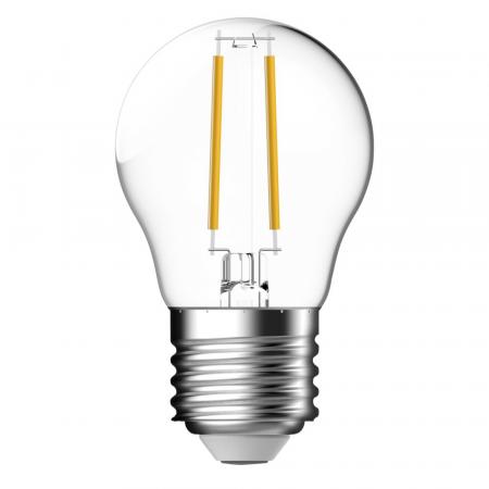 Nordlux E27 LED-Leuchtmittel klar Filament Tropfen 470lm 4,8W wie 40W warmweiß dimmbar