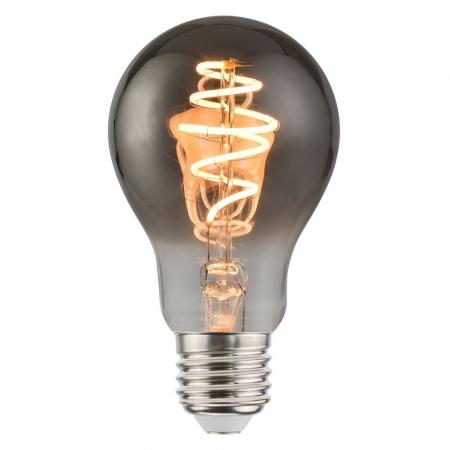 Nordlux E27 Spirale 4,5 W LED-Filament Leuchtmittel  Rauch