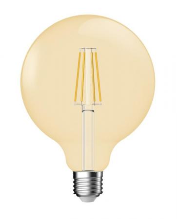 Nordlux E27 Classic Globe Deko LED-Filament Leuchtmittel  5,4W Honigfarben