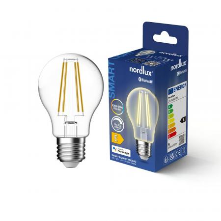 Nordlux Smart LED-Leuchtmittel  E27 Filament klar 4,7W 650lm Bluetooth Tunable White