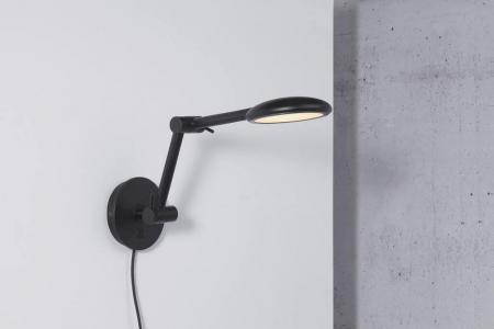 Nordlux Bend Wandleuchte in Schwarz mit Memory-Funktion