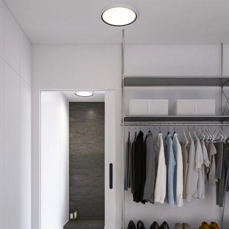 Nordlux moderne Liva Smart Color Ceiling Weiß dimmbar Spritzwasser geschützt