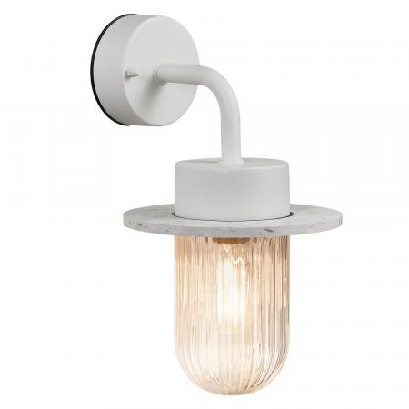 Nordlux Januka Wandleuchte Weiß Lampenschirm aus recyceltem Kunststoff