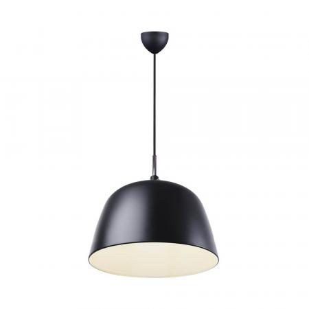 Nordlux Norbi 30 klassische Pendelleuchte Schwarz E27 minimalistisches Design