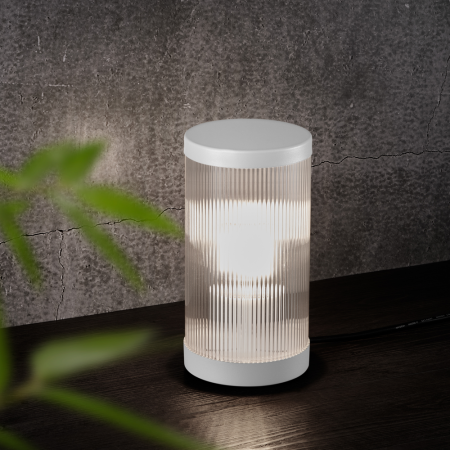 Nordlux Coupar moderne Tischlampe Weiß Spritzwasser geschützt angenehmes Licht