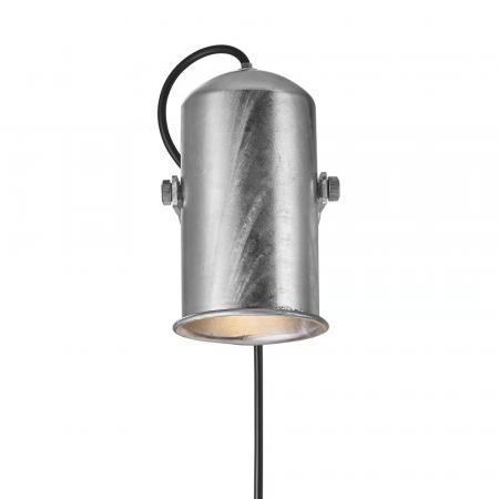 Nordlux Porter moderne Clamp lamp Galvanized E27 industrielles Design