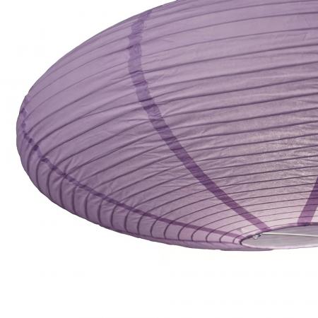 Nordlux Villo 60 moderne Pendelleuchte Schirm shade lila Papier retro Design ohne Fassung