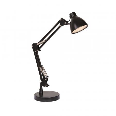 Halo Design BRONX LED Schreibtischlampe schwarz mit felxiblem Arm
