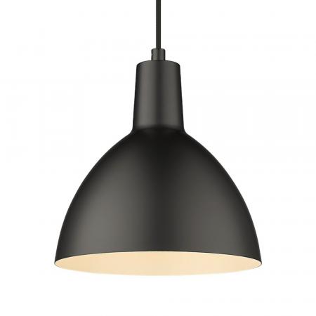 Halo Design Metropole Pendelleuchte 1-flammig in Schwarz ø20cm