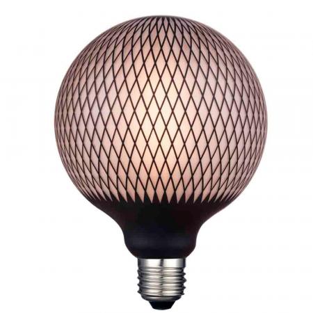 Halo Design E27 COLORS LEAVES DIAMOND LED Lampe Globe ø12,5cm 3 Stufen dimmbar