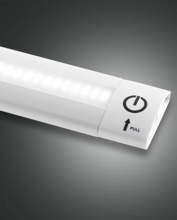 50cm Galway LED Unterbauleuchte mit touch dimmer & Memoryfunktion 8W Weiss 3000K warmweißes Licht von Fabas Luce