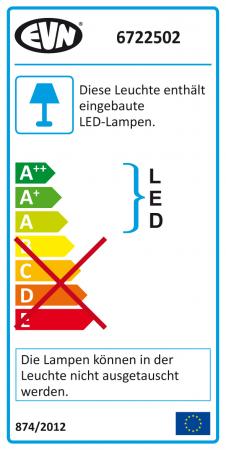 EVN LED Bodeneinbauleuchte rund EDS IP67 2.5W 3000K