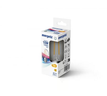 Nordlux E27 LED-Leuchtmittel klar Filament Tropfen 140lm 1,2W wie 8W warmweiß