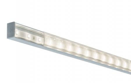 LED-Streifen Profilleiste Square 100cm Alu eloxiert Satin Paulmann 70809