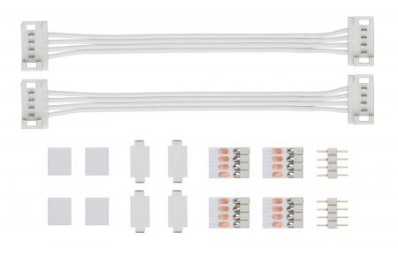 Paulmann 70918 Function YourLED Universal Connector 2er Pack Weiß