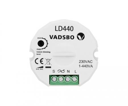 Wandmodul VADSBO Tastdimmer 440W Doseneinbau Sigor