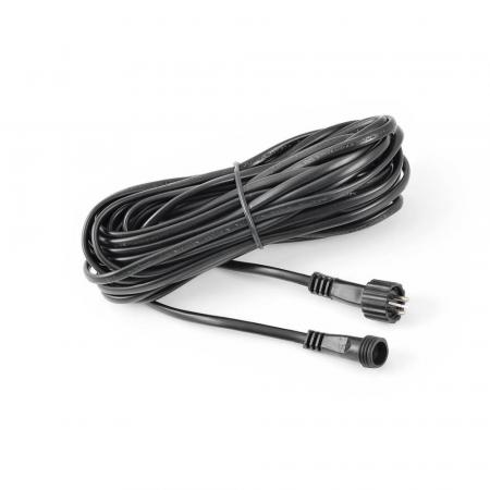 Konstsmide 7457-000 Amalfi Kabel Kunststoff, schwarz