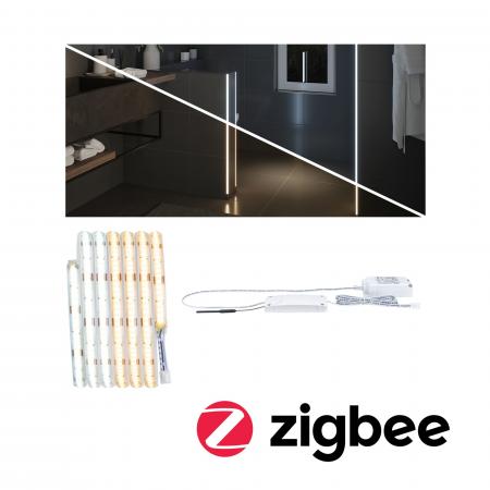 2m Paulmann 78427 LumiTiles LED Stripe Smart Home Zigbee Full-Line COB Slim 6W Tunable White