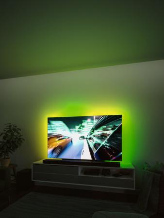 Paulmann 78881 EntertainLED USB LED Strip TV-Beleuchtung 2,4m 4W gemütlich Regenbogen+