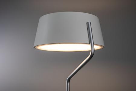 Dimmbare Belaja LED Stehleuchte eleganter Lichtspender in Weiß/Chrom Paulmann 79721
