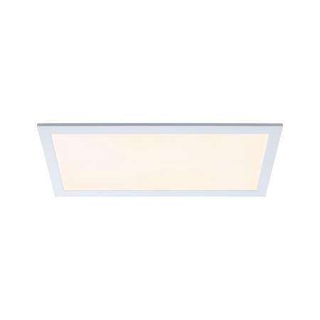 Flaches ZigBee LED Decken Panel Amaris RGBW 595x295mm in Weiß matt Paulmann 79808